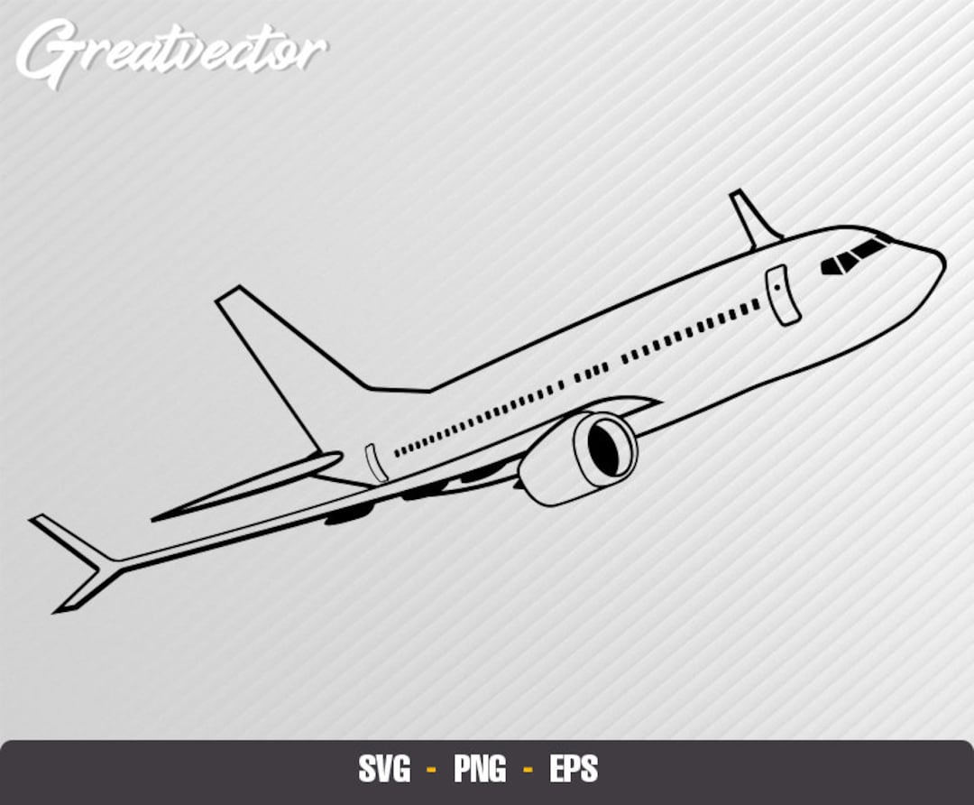 絵 737 Max - EPS - SVG - PNG - Vector File - Etsy