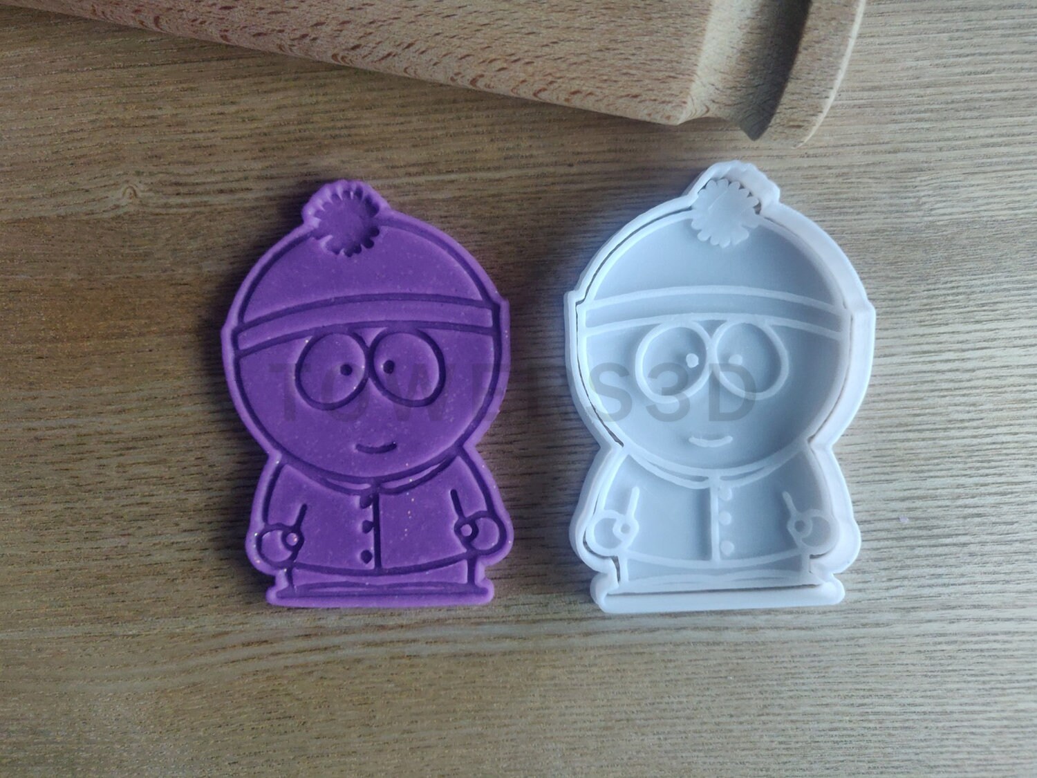 South Park Cookie Cookie Cutter and Stamp Fondant Cutter Etsy