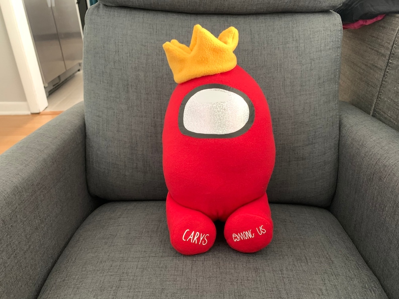 Big AMONG US Plushie Stuffie over a foot tall | Etsy