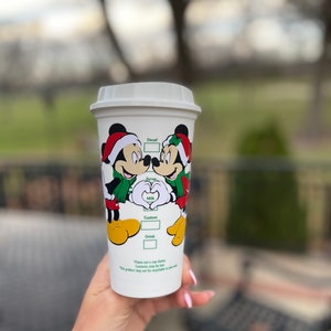 Mickey and Minnie Mouse Hot cup