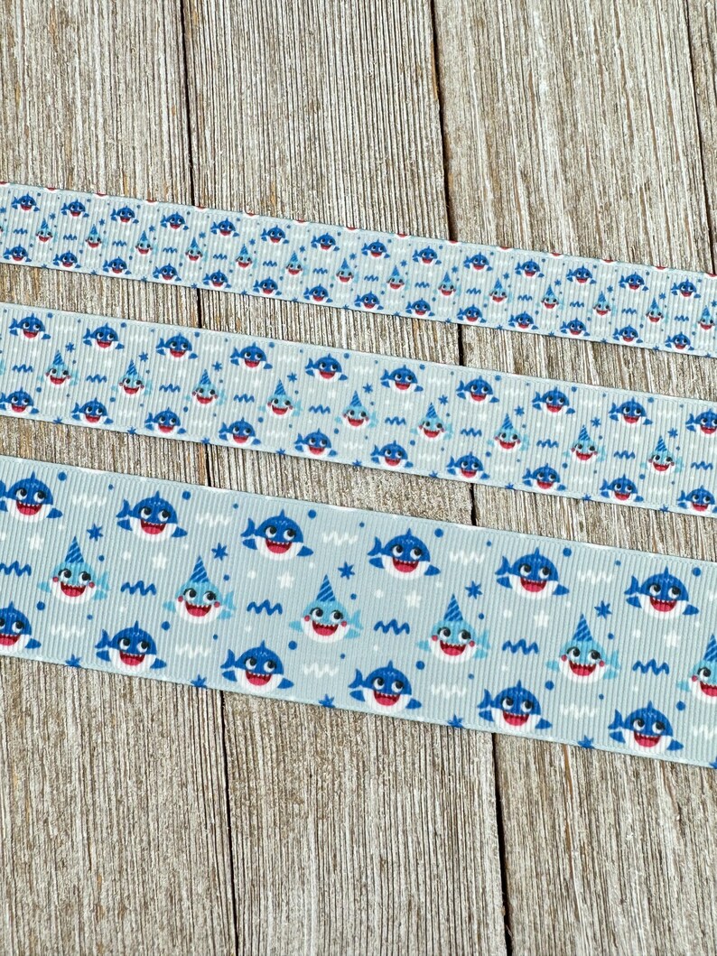 Baby Shark Daddy Shark Celebration Birthday Shark Week Printed ...