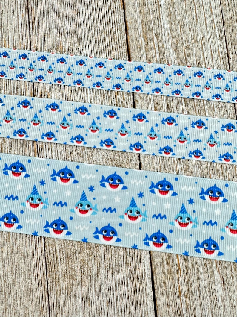 Baby Shark Daddy Shark Celebration Birthday Shark Week Printed ...