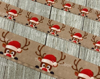 Melrose Christmas Holiday Craft Reindeer Pinecone Jute Wired Ribbon 10 Yards Melrose Christmas Holiday Craft Reindeer Pinecone Jute Wired Ribbon 10 Yards