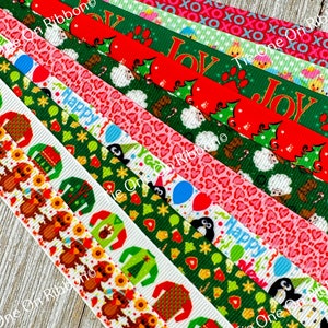 Bekomme genau das, was du siehst! 10 1-Yard-Schnitte von 5/8-Zoll-Urlaub-Mix-Winter-Herbstfrühling
