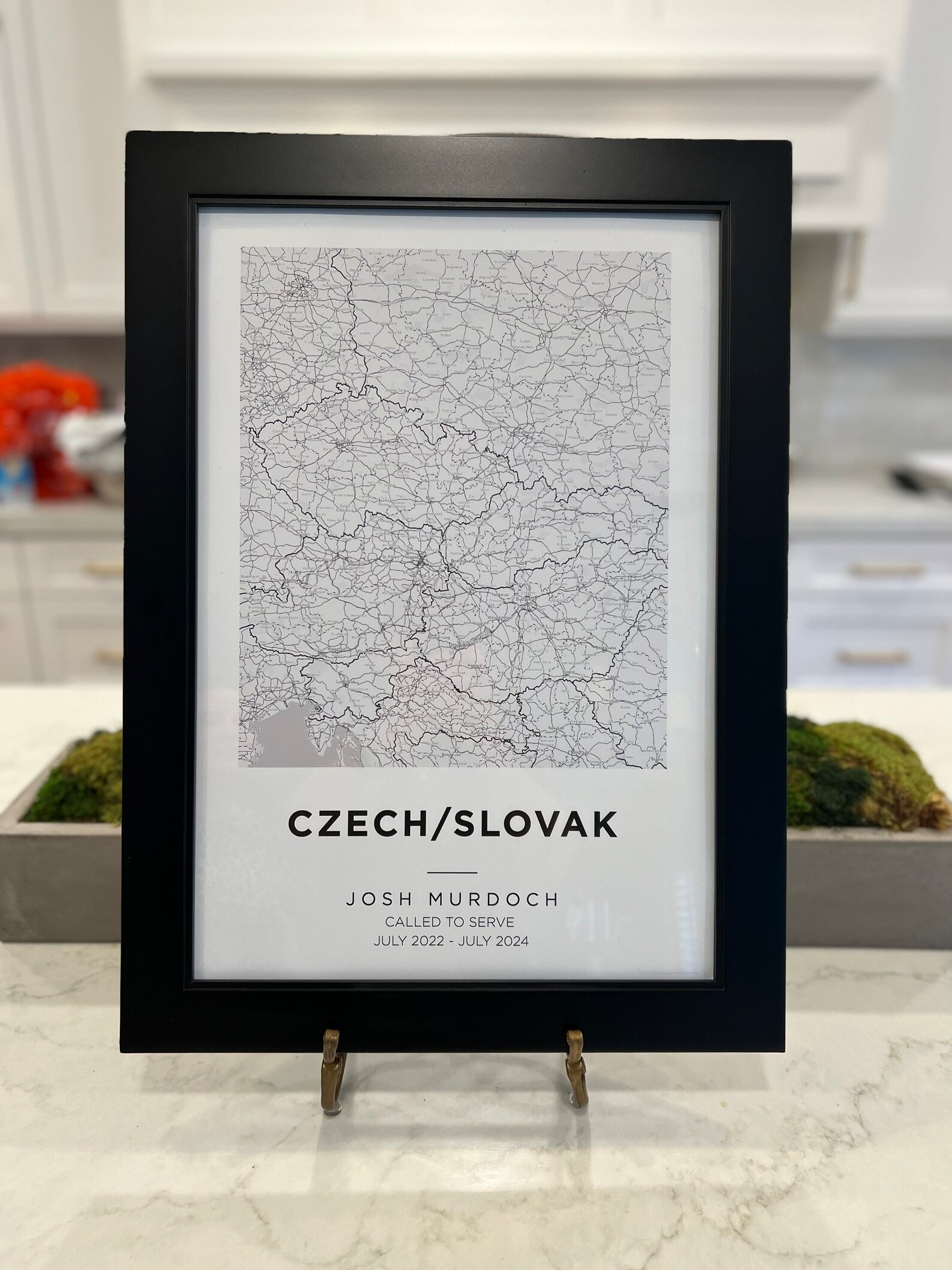 Custom LDS Mission Map LDS Missionary Gift Printable Wall - Etsy