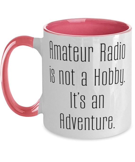 Perfect Amateur Radio Two Tone 11oz Mug Amateur Radio Is Not Etsy