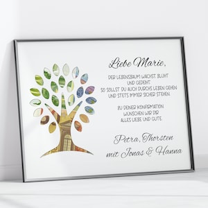 Money gift for confirmation communion I with frame I gift idea I size Din A4