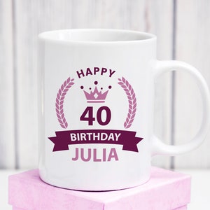 Birthday gift # Coffee cup personalized with name #