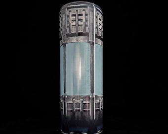 Vaso recto de 20 oz inspirado en Ark Survival Evolved (Tek Canteen)