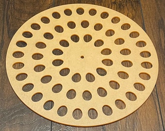 Volteador de huevos de codorniz Button Quail Egg Spinger para Nurture Right 360 (capacidad para 60 huevos) Transparente