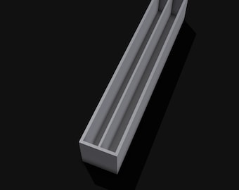 Bolígrafo de línea fina en blanco para resina Impresión 3D Bolígrafo en blanco Archivo .stl