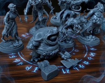 ¡Caja de miniaturas para juegos de rol!