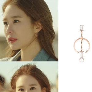 Jewelry From Kdrama Touch Your Heart Yoo in Na Inspired Drop - Etsy