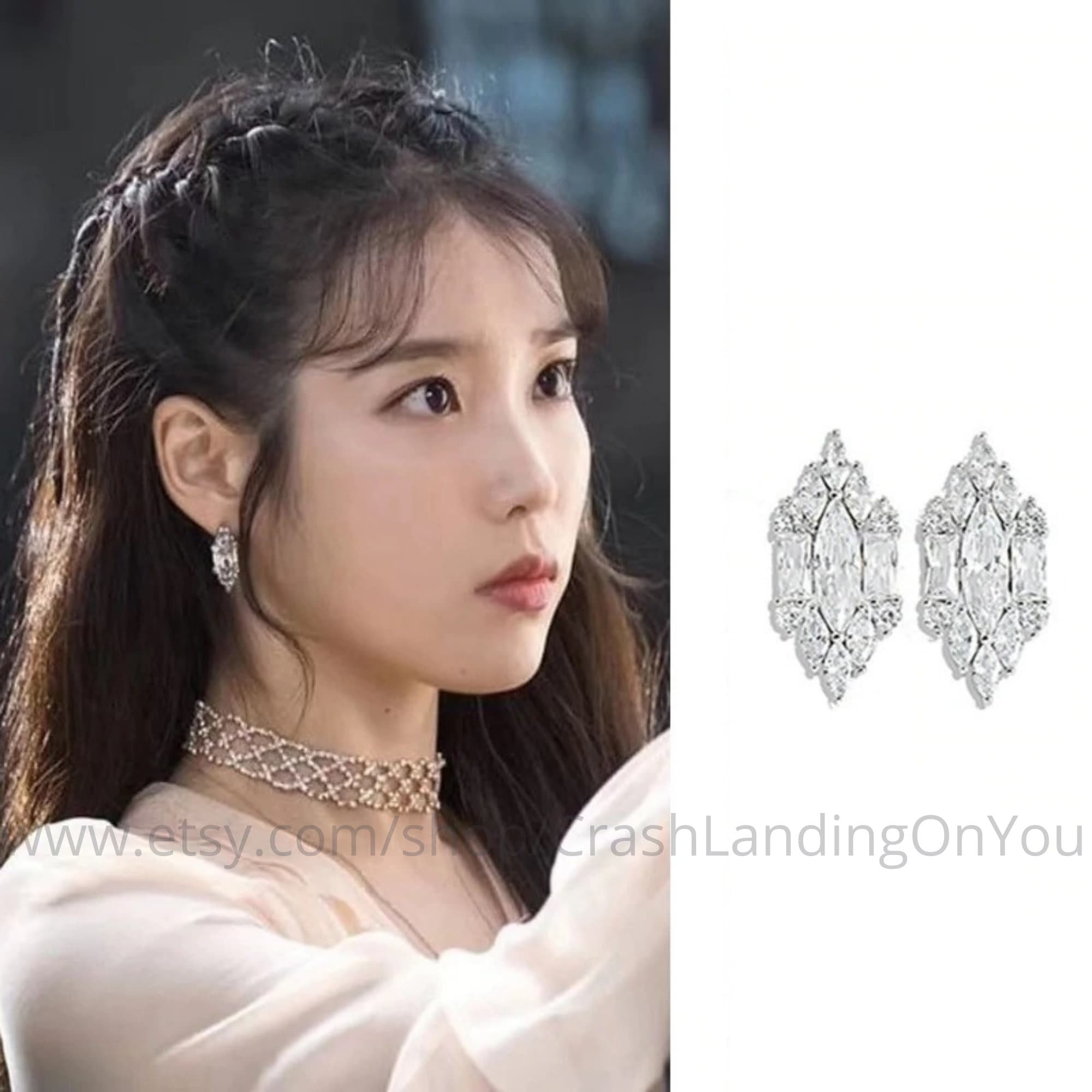 Hotel Del Luna Swarovski Earrings 2025