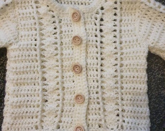 Crochet cardigan