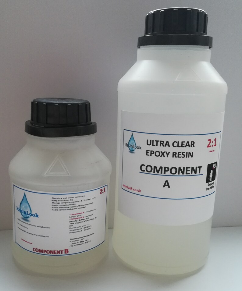 1kg Multi Purpose Ultra Clear Epoxy Resin for laminating Etsy