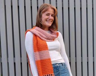 Matilda Scarf Crochet Pattern | Beginner Friendly | PDF Pattern Only
