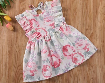 floral baby girl outfit