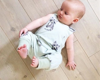 baby animal jumpsuit