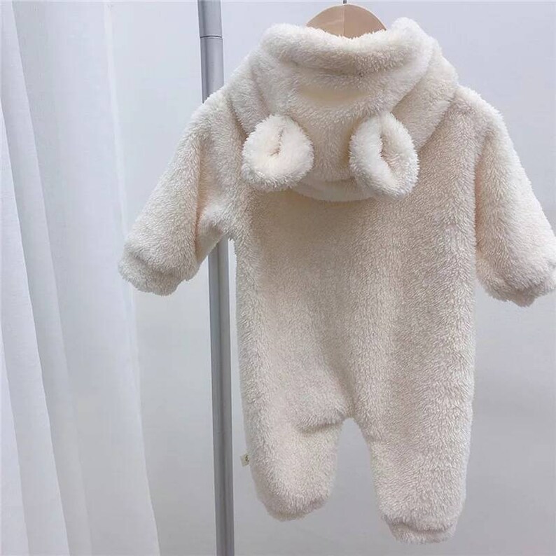 Baby Fleece Pram Suit Baby Snowsuit Baby Teddy Fleece All in Etsy UK