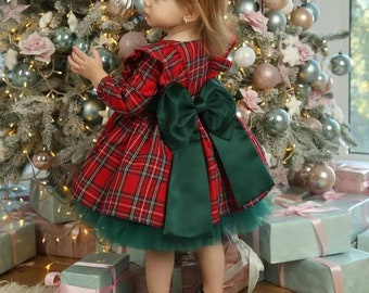 etsy baby girl christmas dress