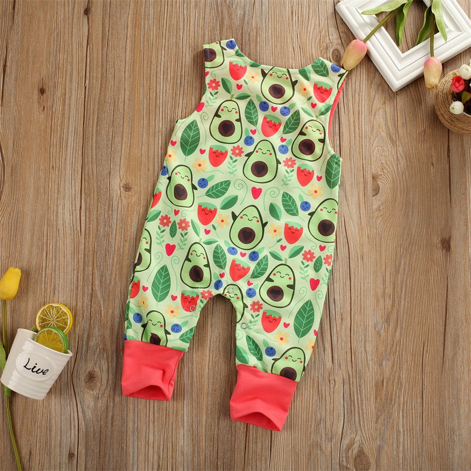 Avocado Print Baby Romper Avocado Baby Clothes Avocado Etsy UK