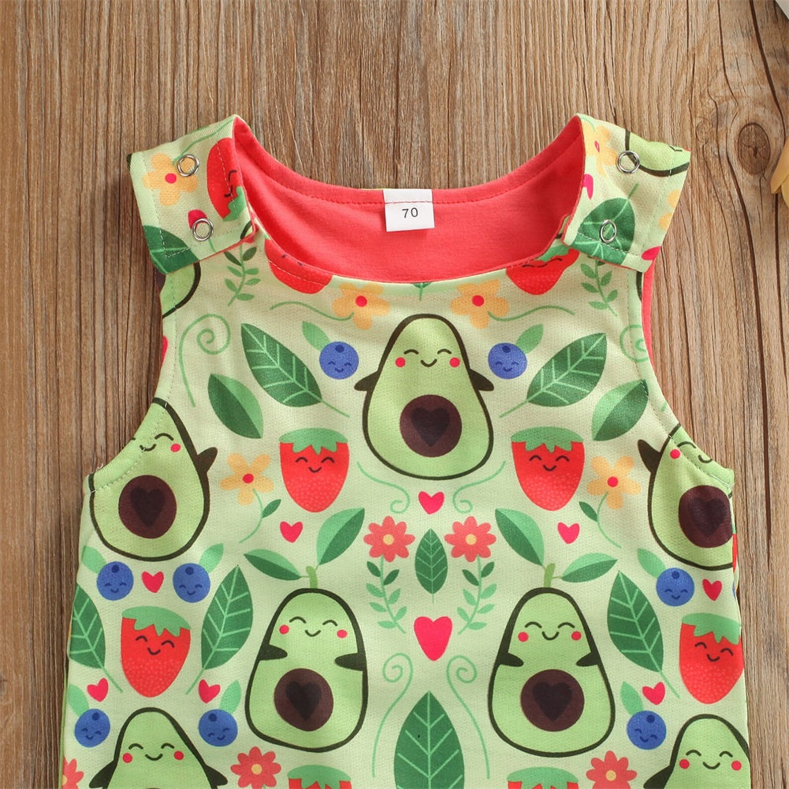 Avocado Print Baby Romper Avocado Baby Clothes Avocado Etsy UK