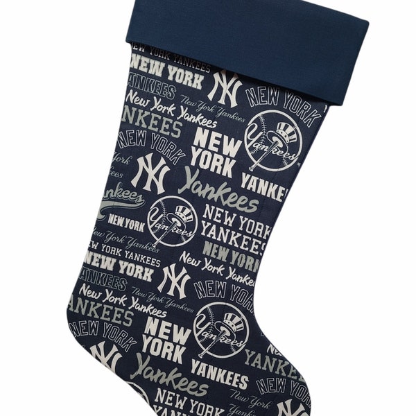 New York Yankees Baseball Quilted Christmas Stocking