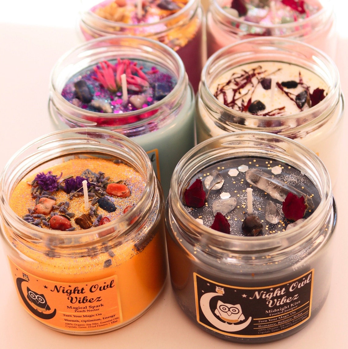 Magical Spark Peach Nectar Candle Peach Candle 12oz Candle Etsy Canada