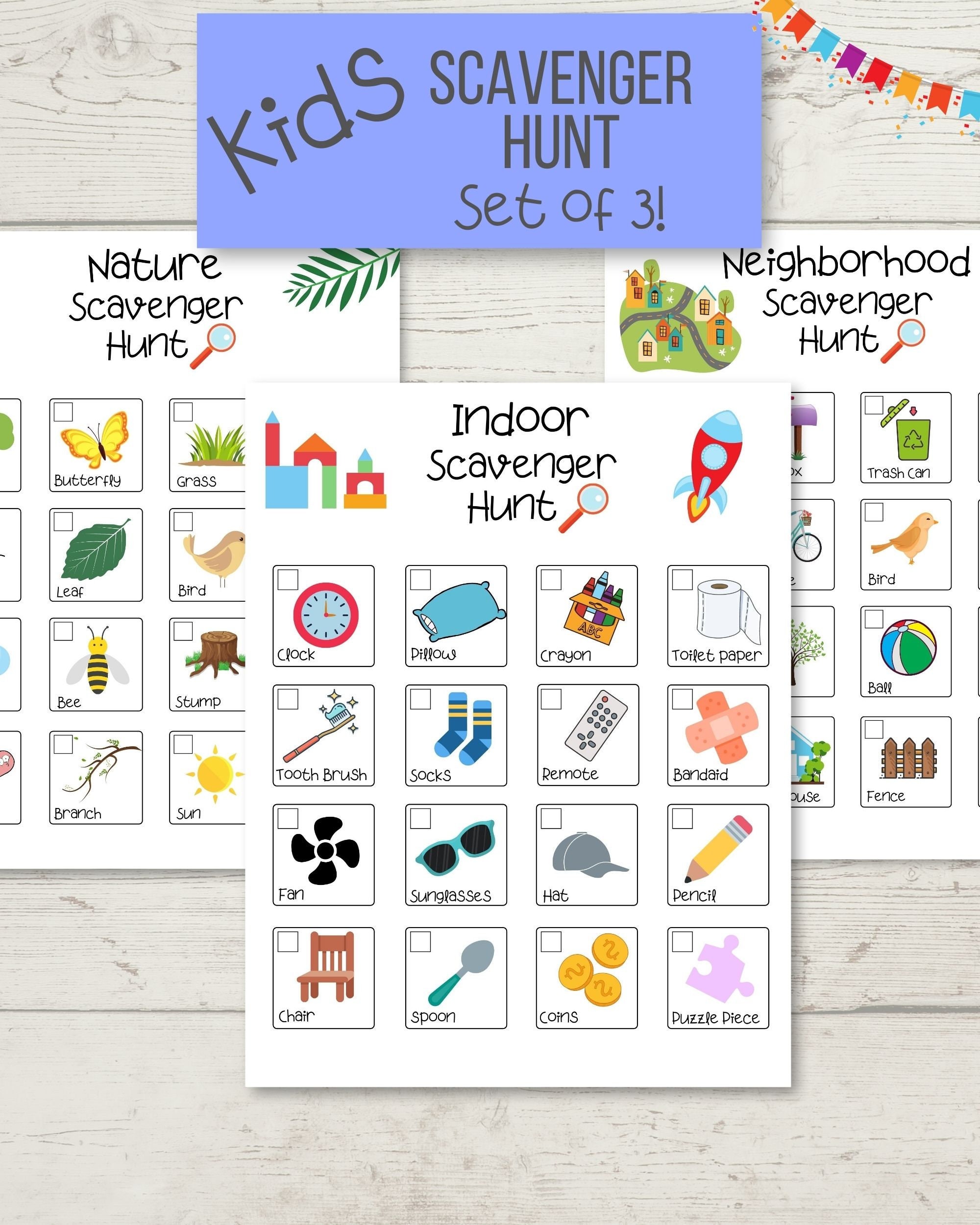 Kids Scavenger Hunt Printable, Children's Scavenger Hunt, Children's Games, Kids Games, Kids ...