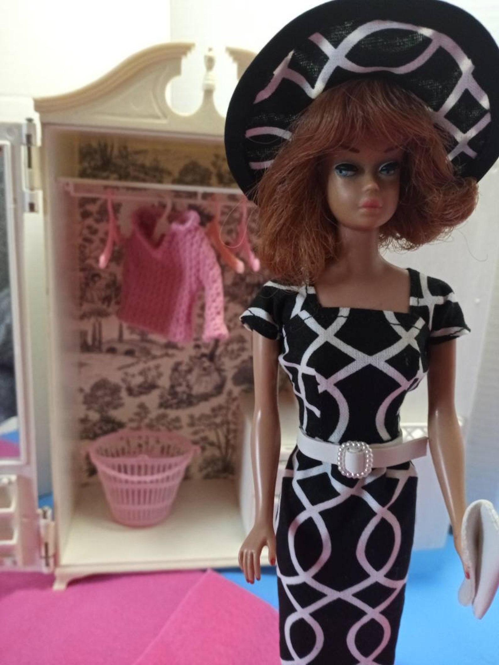 1960's Vintage Old Barbie Doll Queen Wig Removable Wigs In | Etsy