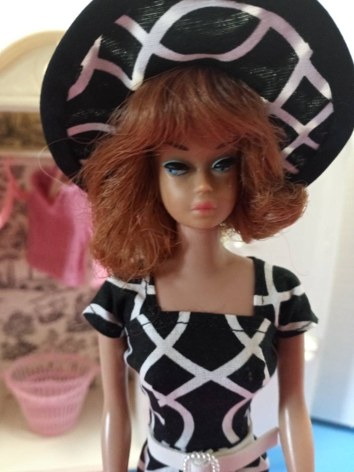 1960's Vintage Old Barbie Doll Queen Wig Removable Wigs In | Etsy