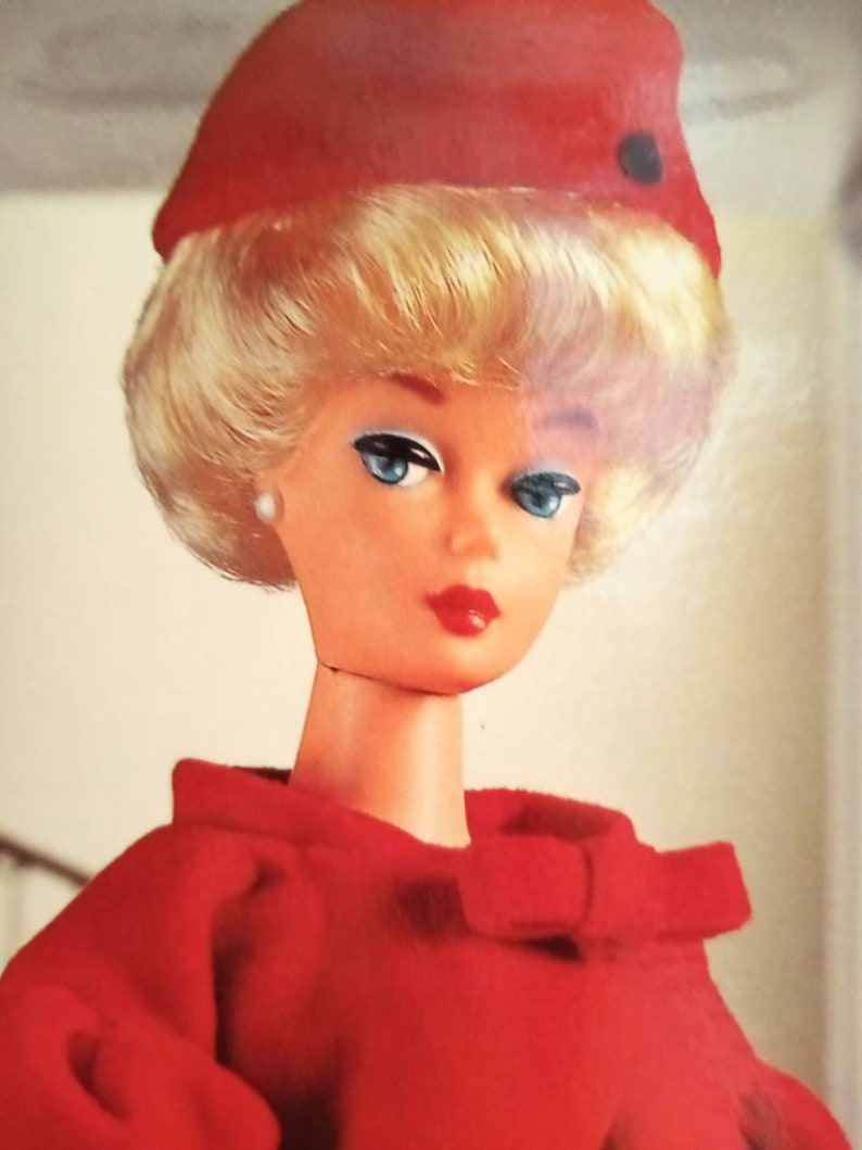 1960s Vintage BLONDE Bubble Head Blonde Barbie repro... Etsy