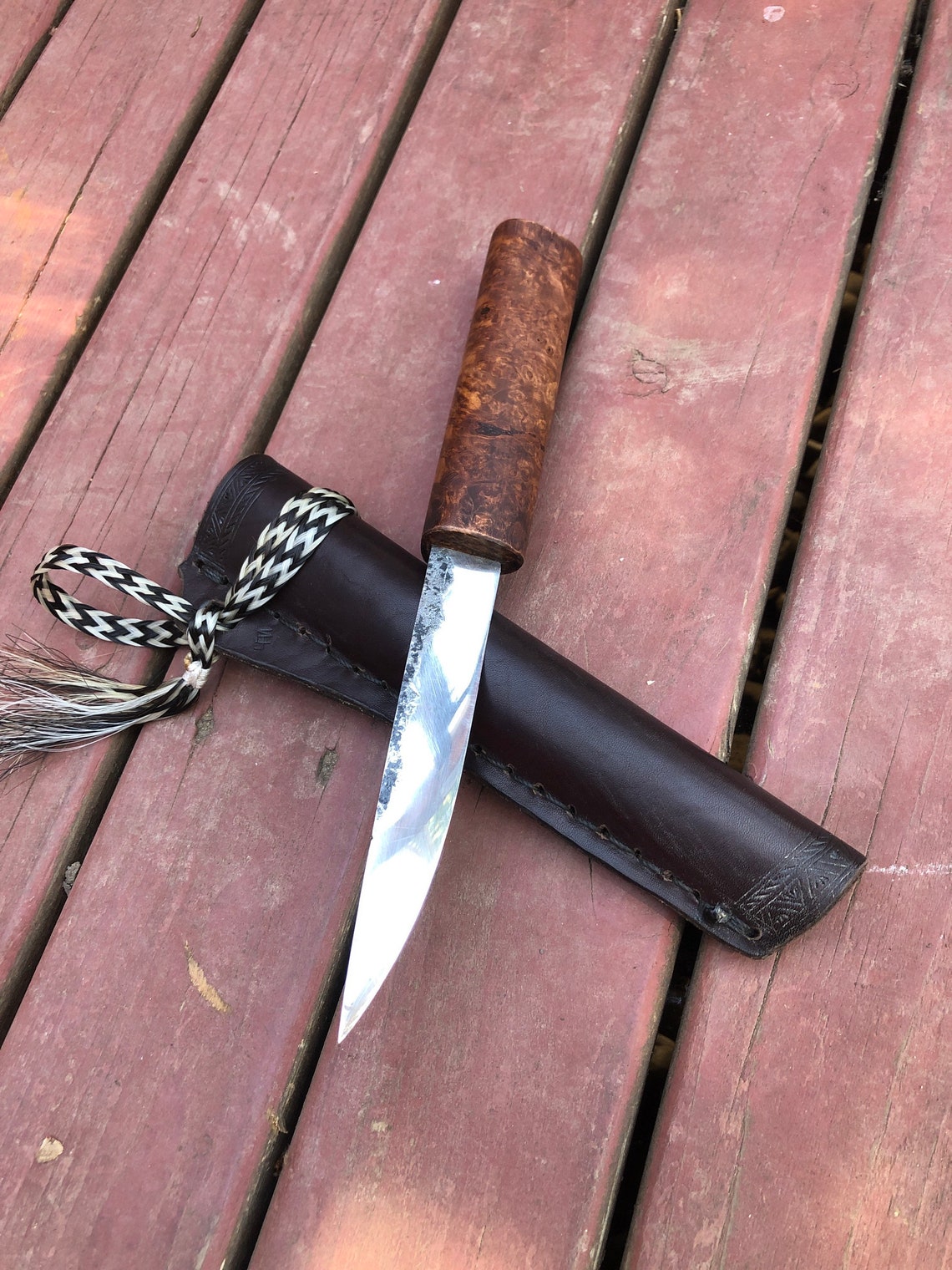 Traditional simple working Yakut knife Etsy