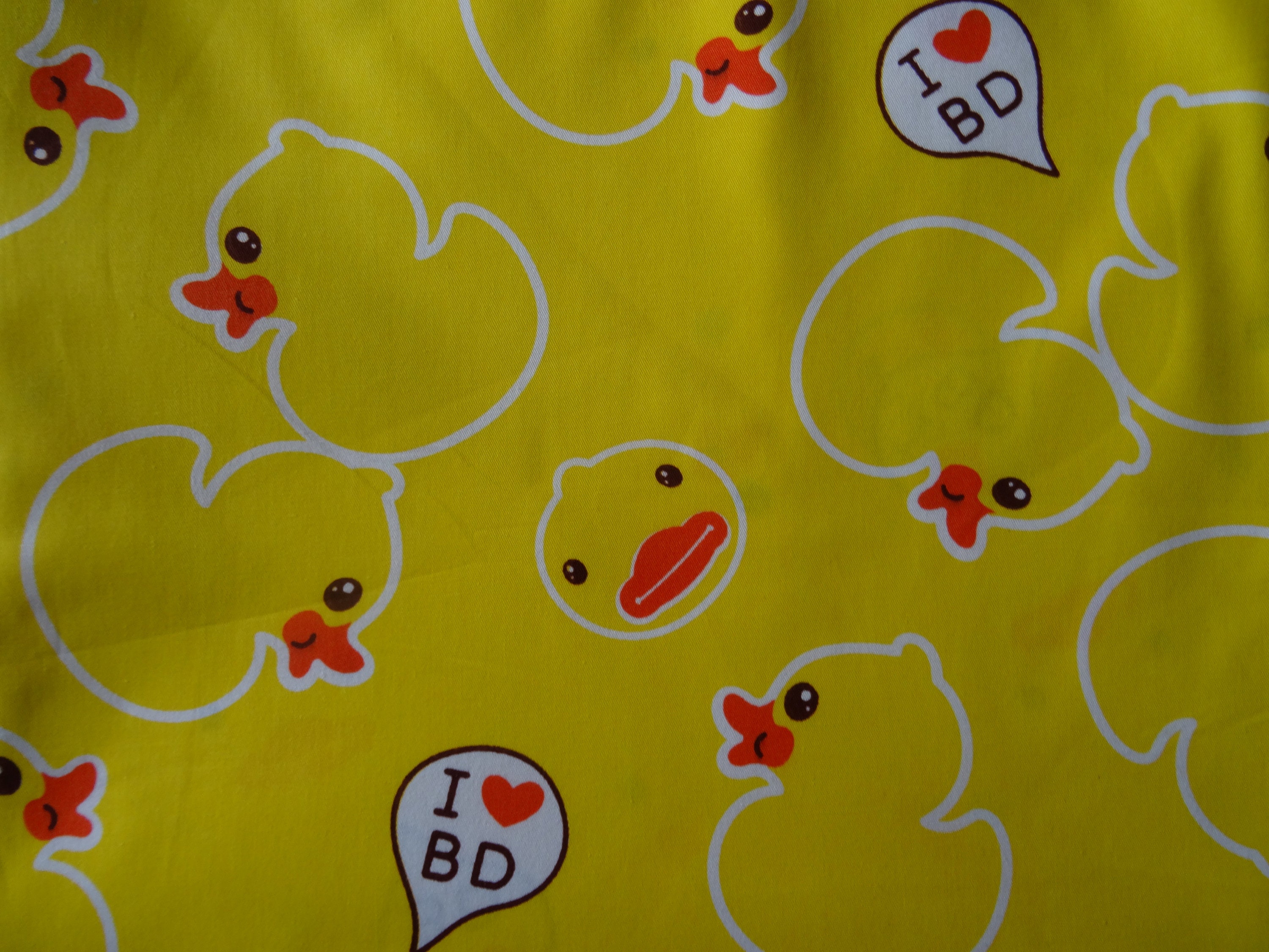 Rubber Duck Fabric. Ducklings Ducky Cotton Fabric. Nursery Etsy