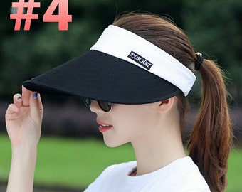 Super Wide Brim Sun Garden Beach Visors Protect your eyes and face for Cruise Beach Garden Hat Visor Light Weight N Foldable Beat the Heat