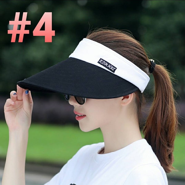 Super Wide Brim Sun Garden Beach Visors Protect your eyes and face for Cruise Beach Garden Hat Visor Light Weight N Foldable Beat the Heat