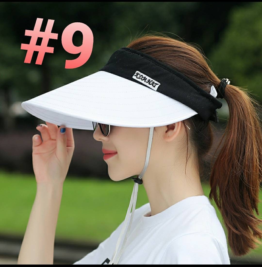 帽子 SEE SEE SUN CAP YOLAI Women Sun Visor Hats Summer Beach Cotton Hat Wide Brim