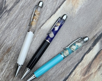 Sea Shells with Ocean Bubbles/Sea Foams Floating Ballpoint Pens US Seller for Teacher*Birthday*Graduations*New Jobs* Valentine's Day