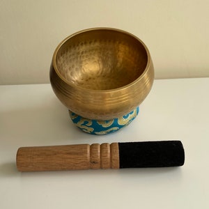 7 Metal Gulpa Hand Hammered Singing bowl -  Healing Bowl - Sound Healing - Chakra Healing - Tibetan Singing Bowl - Meditation - yoga Healing