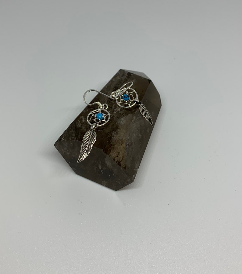 Sterling Silver Dream catcher Earrings