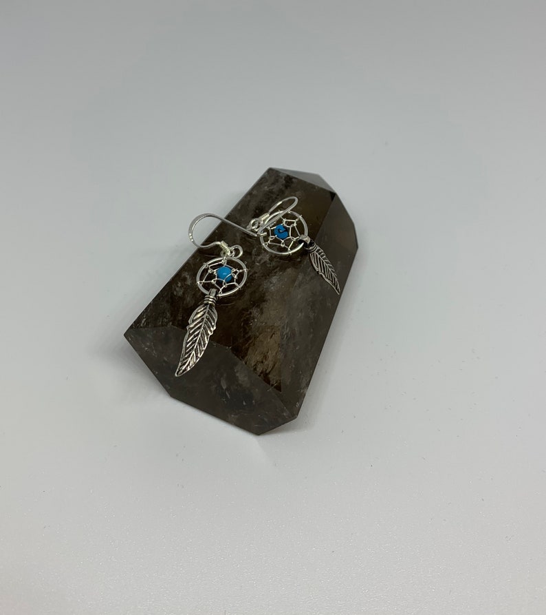 Sterling Silver Dream catcher Earrings