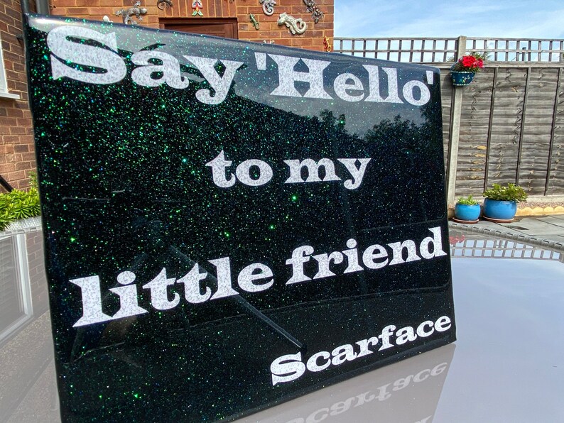 Famous Quotes in Resin. Wall Art or Freestanding. Perfect Etsy