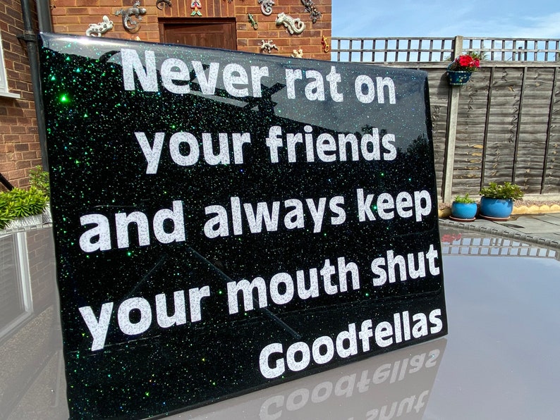 Famous Quotes in Resin. Wall Art or Freestanding. Perfect Etsy