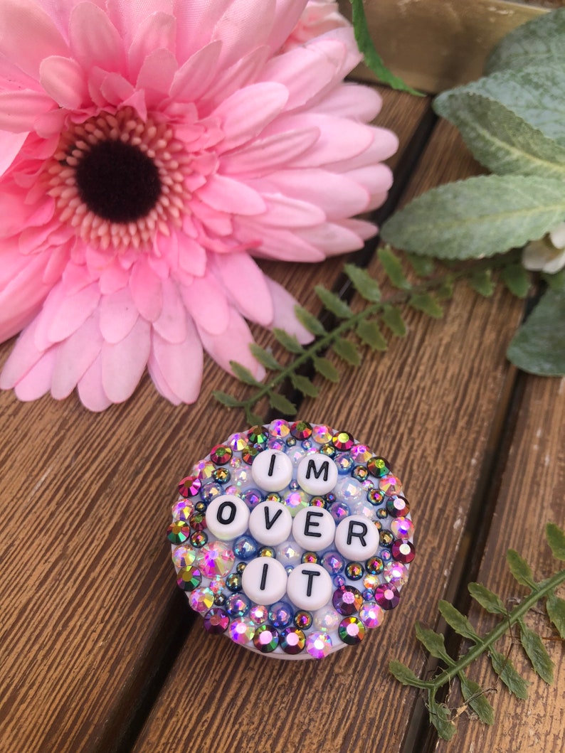 Handmade Slogan Mobile Phone Grips / Phone Holders Etsy