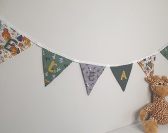 safari bunting nursery