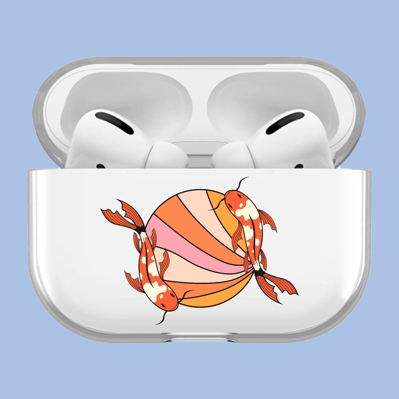 Koi Fish Case Cute Airpod Case Airpods Pro Case Durable Etsy