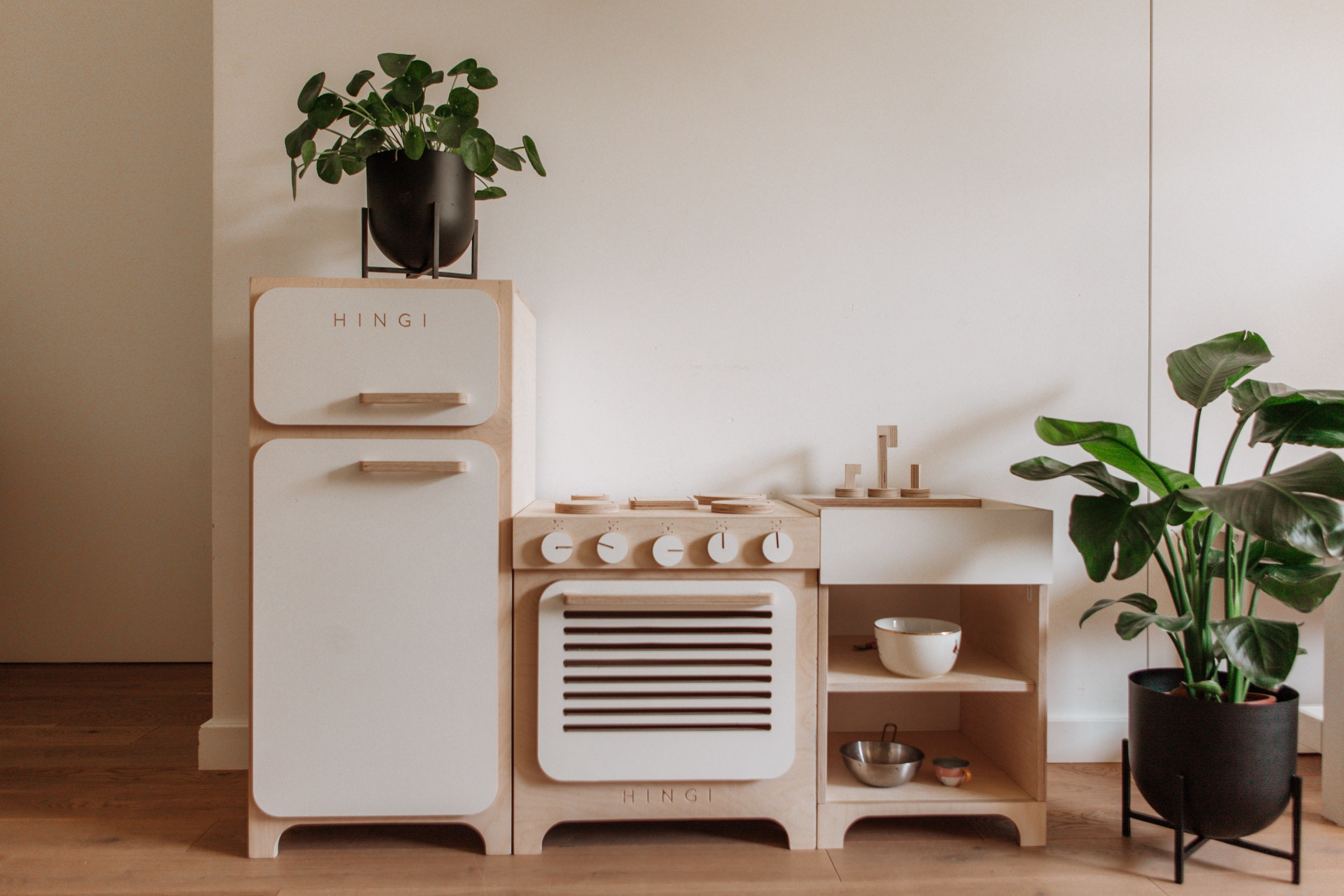 Conjunto de cocina de madera ecológica Cocina Montessori | Etsy
