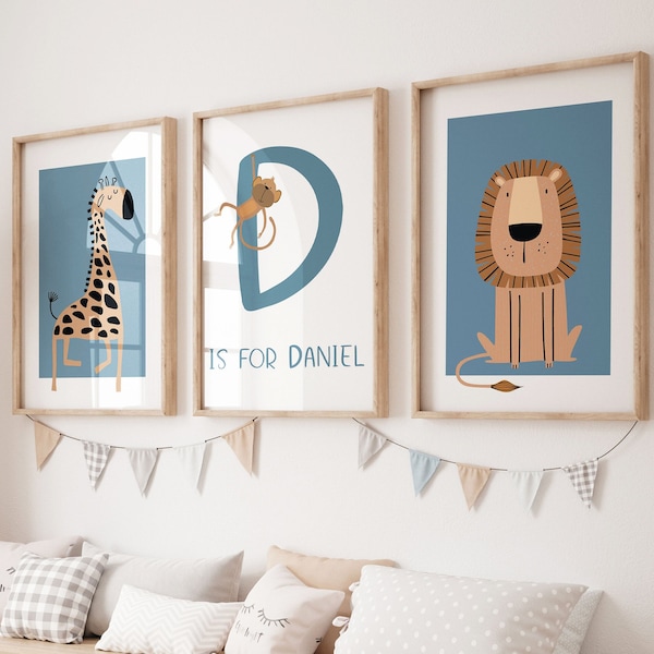 Boy Nursery Decor Etsy