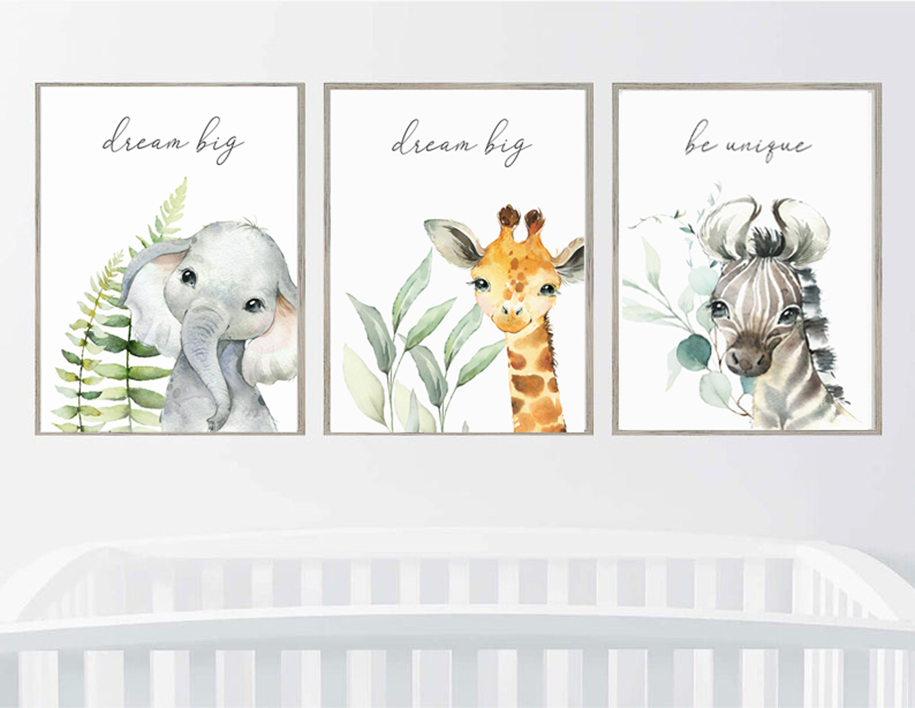 Baby Boy Nursery Decor Set Of 3 Prints Baby Boy Prints Etsy